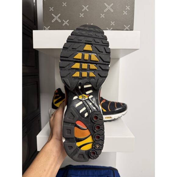 Nike Air Max Plus TN Reverse Sunset Shoes Black Orange Shoes DC6094-001 Men’s 13 main image 9